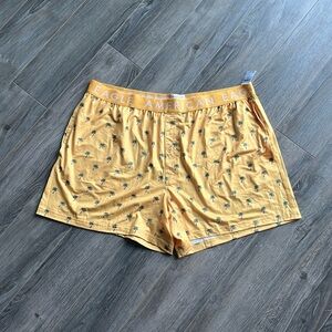 NWT American Eagle Yellow Palm Tree Modal Boxer